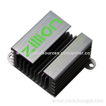 Heat-sink, Made of Aluminum Extrusion with Post Machine